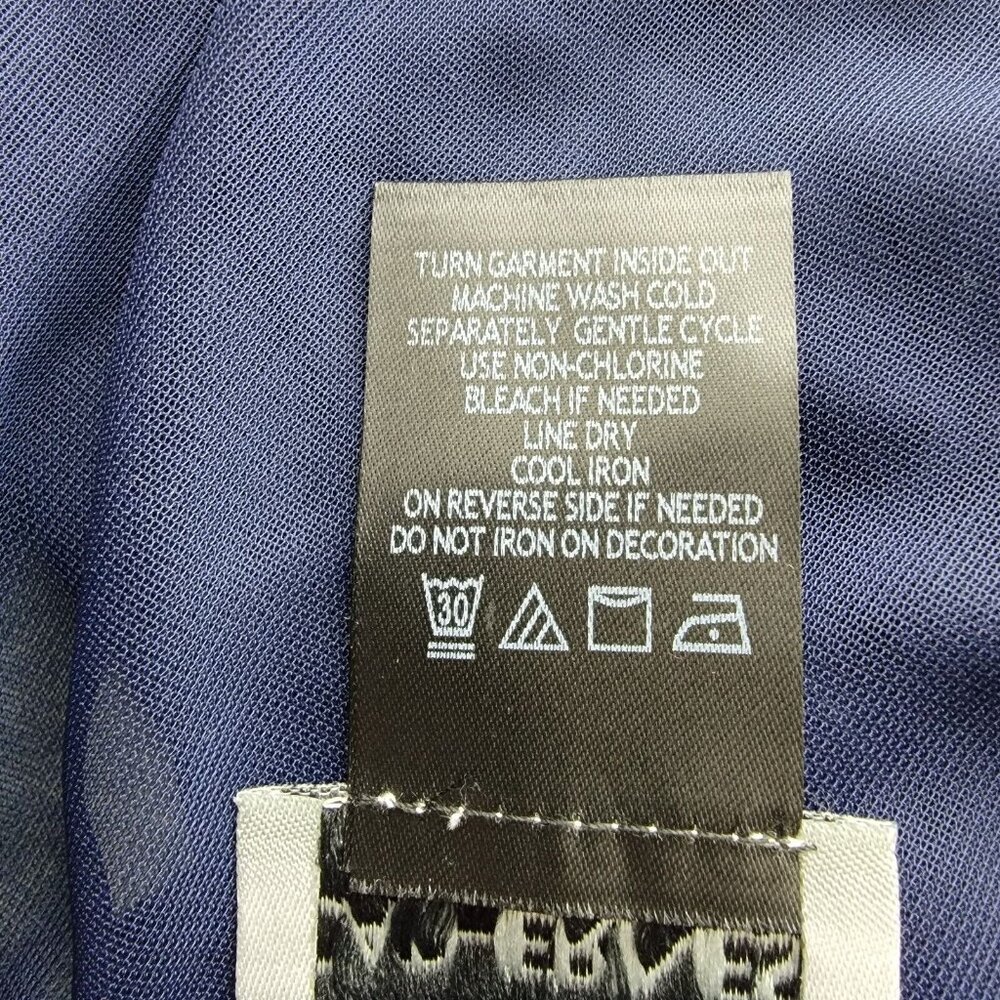 Catherines Blue Open Front Top Plus Size 32w Shee… - image 5